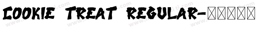 Cookie Treat Regular字体转换